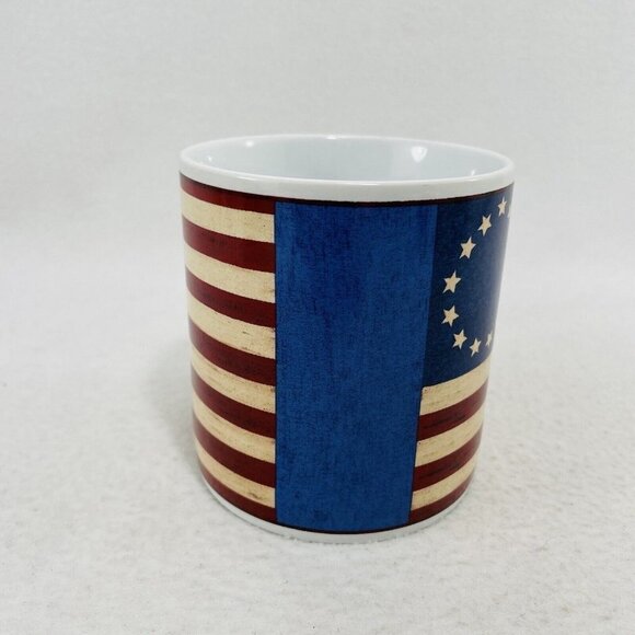 Spirit Of Flag Mug Brandon House Warren Kimble Sakura US USA America Patriot - Picture 3 of 10